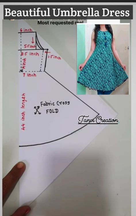 Tailoring Video, Umbrella Kurti, Tailoring Classes, Learn Sewing, Dress Stitching, Pattern Drafting Tutorials, Clothing Pattern Design, Sewing Pattern Book, Sewing Measurements