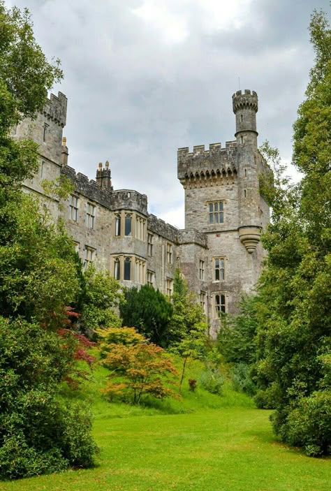 Lismore Castle - Co Waterford Lismore Castle, Oc Group, Ireland Aesthetic, Waterford Ireland, London Castles, British Castles, Castle Gardens, Small Castles, Irish Castles