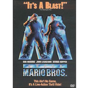 Super Mario Bros. (Widescreen) 1993 Poster, Bob Hoskins, Samantha Mathis, Mario Y Luigi, Super Mario Bros Movie, Worst Movies, 90s Movies, Super Mario Brothers, Original Movie Posters