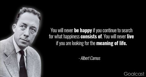 French philosopher and author Albert Camus is widely known for promoting the concept of “Absurdism”. The writer used his skills to emerge from a troubled past to receiving the Nobel Prize for Literature. Here are 21 Albert Camus quotes to calm your mind from overthinking life and just start living. Albert Camus Quotes, Camus Quotes, Country Music Quotes, Achievement Quotes, Gabriel Garcia Marquez, Calm Your Mind, Philosophical Quotes, Dale Carnegie, Fav Quotes