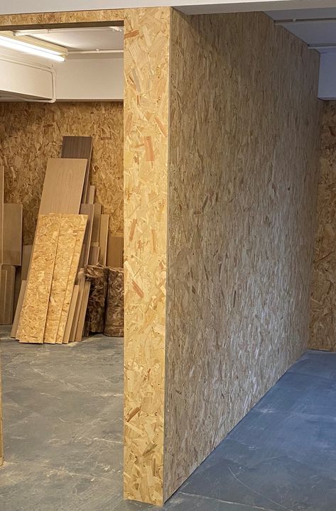 Osb Walls, Osb Plywood, Osb Board, Carpentry And Joinery, Container Office, Bookcase Desk, Board Storage, Cork Wall, Secret Door