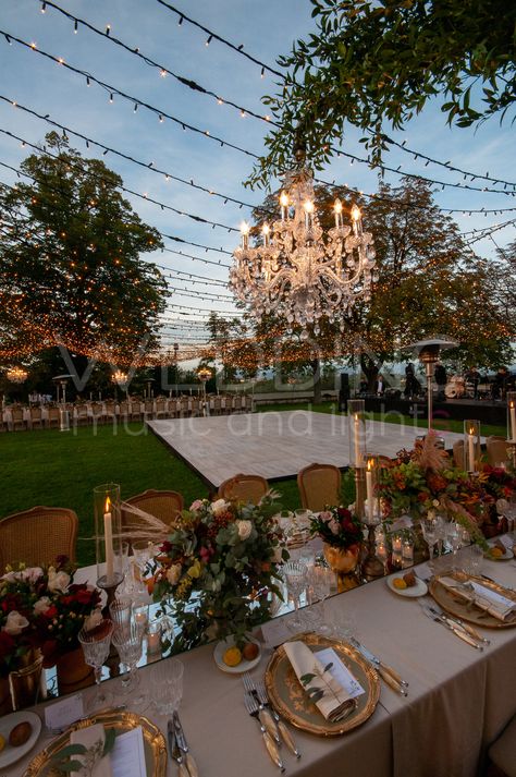 Wedding Dance Floor Chandelier, Italian Wedding Dance Floor, Villa Corsini Mezzomonte, Marriage Vibes, Villa Corsini, Modern Tuscan, Wedding Dance Floor, Italian Night, Dance Floor Wedding