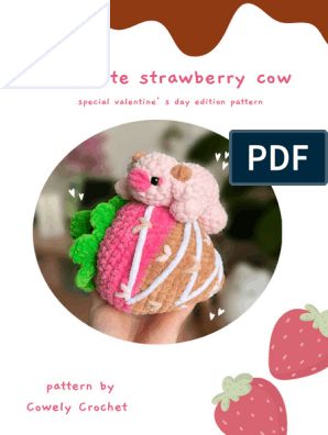 secondly we have to sew the chocolate piece (with the cow) Chocolate Cow, Peppermint Hot Chocolate, Crochet Cow, Textile Arts, Valentine Special, Christmas Special, Crochet Crafts, Crochet Yarn, Textile Art