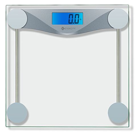 Etekcity Digital Body Weight Scale with Body Tape Measure, Tempered glass, 400 Pounds Weighing Machine, Body Weight Scale, Bathroom Scales, Body Scale, Body Fat Scale, Smart Scale, Weight Scale, Bbq Pulled Pork, Digital Scale