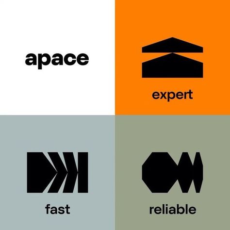 Logos, Branding & Design Inspiration on Instagram: "@studio_indice   Naming, tone of voice, and visual identity for Apace - a new tech actor based in London, simplifying the rental process entirely.  #branding #tov #visualidentity #logos #logodesigner #rentalproperty" Development Logo Design Ideas, Studio Identity, Identity Logo Design, Voice Logo Design, Arrow Branding, New Tech, Tech Branding Design, Tech Logo Design Inspiration, Development Logo