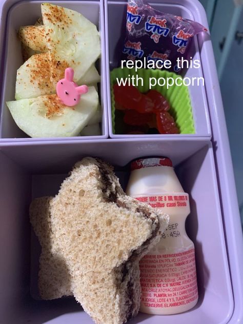 Aesthetic Bento Lunch, Bento Box Lunch For School, Kids Omie Box Lunch Ideas, Lunch Box Ideas Aesthetic, Bento Box Lunch Cute, Cute School Lunch Ideas, Cute Lunch Ideas For Kids, Food For School Lunches, Lunch Kindergarten