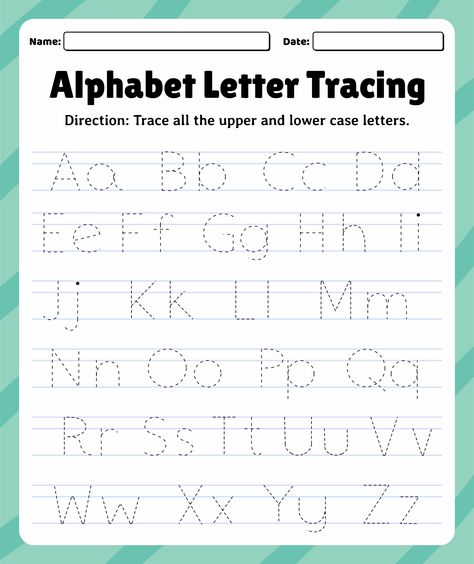 Letter Formation Printables, Letter Formation Worksheets, Letter Formation Activities, Letters Worksheets, Creative Worksheets, Abc Tracing, Letters Printable, Homework Worksheets, Preschool Tracing