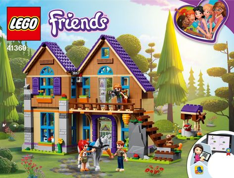 Mia's House Lego Friends House, Legos Sets, Disney Lego, Animal Snacks, Lego Friends Sets, Mustache Party, Lego Custom Minifigures, Lego Games, Cute School Stationary