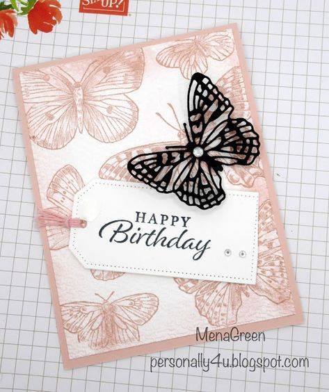 Su Butterfly Brilliance, Stampin Up Butterfly Brilliance, Butterfly Brilliance Stampin Up Cards, Craft Nook, Butterfly Brilliance, Butterfly Bouquet, Pretty Butterfly, Butterfly Stamp, Heart Card