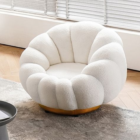 Bean Bag Couch, White Upholstery, White Pumpkins, Home Construction, Same Style, Store Decor, A Pumpkin, Swivel Chair, Dream Room