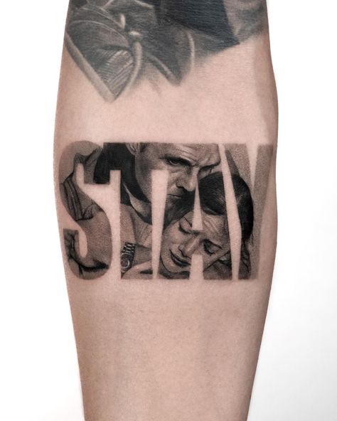 - STAY, Interstellar, Cooper and Murphy, flash design. This piece here is one of those works that makes you feel like you have just… | Instagram Memento Mori Tattoo, Movie Tattoo, Flash Design, Creative Bookmarks, Love Tattoos, Interstellar, Tattoo Style, I Tattoo, Art Sketches