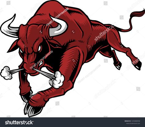 Toro Vector, Taurus Logo, Nature Cartoon, Charging Bull, Bull Art, Bull Tattoos, Taurus Tattoos, Tattoo Outline Drawing, Animal Drawings Sketches