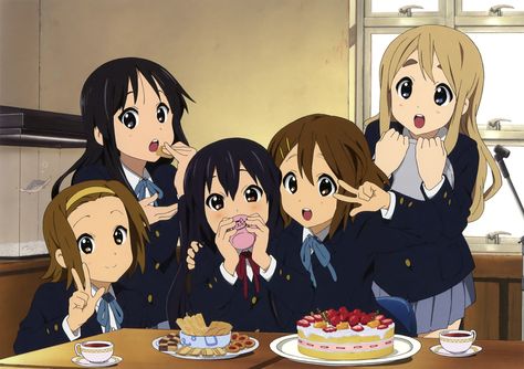 K-on Icons, Azusa Nakano, Kyoto Animation, K On, 5 Anime, Friend Anime, Light Music, Anime Shows, Manga Art