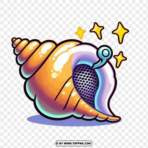 Magic Conch Shell, Sparkles Png, Sparkle Png, Conch Shell, Conch, Png Clipart, Banners, Shells, Tattoo Ideas