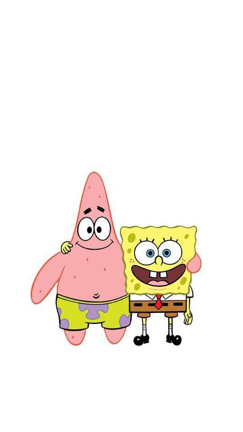 Spongebob Squarepants (Nickelodeon) And Patrick Star (Nickelodeon) Spongebob Ideas, Patrick Drawing, Spongebob Iphone Wallpaper, Spongebob Background, Wallpaper Spongebob, Spongebob And Patrick, Spongebob Cartoon, Spongebob Drawings, Spongebob Patrick