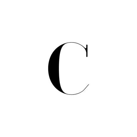 Letter C, World Of Fashion, Different Styles, Typography, Paris