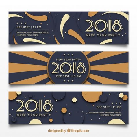 New Years Banner Design, Banner Illustration Design, Event Banner Design Inspiration, New Year Design Graphic, Banner Ideas Design, Event Banner Design, Party Banner Design, Banner Design Ideas, Banner Inspiration