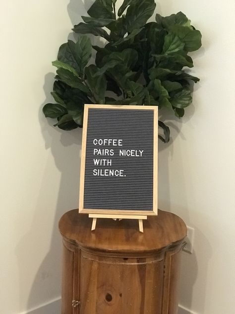 Coffee Letterboard, Cafe Letter Board, Coffee Bar Letterboard, Coffee Letter Board, Coffee Message Board Quotes, Coffee Bar Letterboard Quotes, Coffee Sayings For Letter Boards, Coffee And Plants Quotes, Coffee Pairing