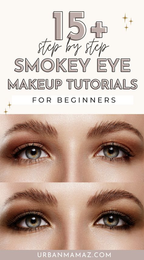 Smokey Eye Makeup Tutorials Makeup Ideas Step By Step Eyeshadows Easy Smokey Eye Tutorial, Sultry Makeup Tutorial Step By Step, Beth Dutton Eye Makeup Tutorial, Beth Dutton Makeup Tutorial, Simple Smokey Eye Tutorial, Step By Step Smokey Eye, Daytime Smokey Eye, Makeup Tutorials For Beginners, 2024 Makeup