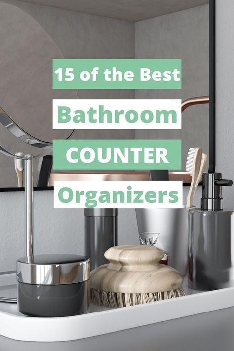 Bathroom Counter Organizer Small Bathroom Counter Organization, Bathroom Counter Organization Ideas, Bathroom Standing Shelf, Organize Bathroom Counter, Bathroom Counter Storage, Bathroom Makeup Storage, Bathroom Counter Organizer, Small Bathroom Storage Solutions, Clever Bathroom Storage