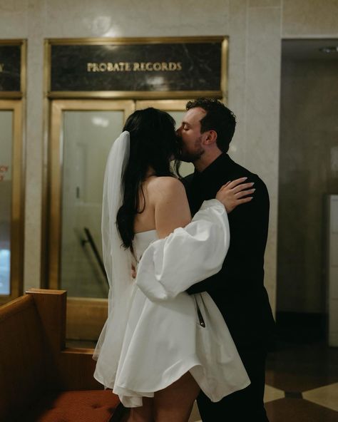 I’ll meet you at the courthouse steps🤍 The absolute sweetest courthouse elopement with Summer & Mason! It was an honor to be your witness & capture these memories for you both!🫶🏼 Courthouse Wedding Photos Family, Courthouse Wedding Bridesmaid, February Courthouse Wedding, La Courthouse Wedding, Courthouse Wedding Miami, Aesthetic Courthouse Wedding, Courthouse Wedding Family Photos, Small Courthouse Wedding Ideas, Courthouse Wedding Pictures