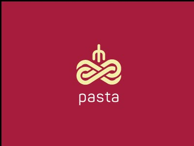 PASTA by Marianna Ustyanovska on Dribbble Pasta Logo Design Ideas, Pasta Logo Design, Pasta Branding, Pasta Logo, Italian Restaurant Logos, Pasta Brands, Pasta Shop, Pasta Restaurants, Food Logo Design Inspiration