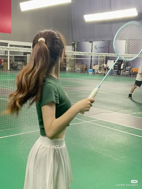 Badminton Vision Board, Badminton Girls Outfit, Badminton Aesthetic Girl, Badminton Girl Aesthetic, Aesthetic Badminton, Badminton Photography, Badminton Girl, Badminton Aesthetic, Badminton Outfit