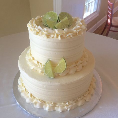 Coconut and key lime grooms cake Key Lime Wedding Cake, Key Lime Pie Wedding Cake, Pie Wedding Cake, Pie Wedding, Life In The Lofthouse, Lime Wedding, Key Lime Cake, Grooms Cakes, Key Lime Cheesecake