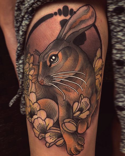 Hare to accompany Verity’s bullfinch Hare Tattoo, Hase Tattoos, Father Daughter Tattoos, Bunny Tattoo, Rabbit Tattoo, Tattoo Apprenticeship, Ancient Tattoo, Literary Tattoos, Tattoo Pictures