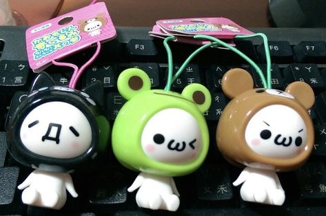 Cute Keychain, Cute Little Things, Cute Charms, Cute Toys, Clay Charms, Cool Stuff, Bits And Bobs, Cool Items, Key Chains