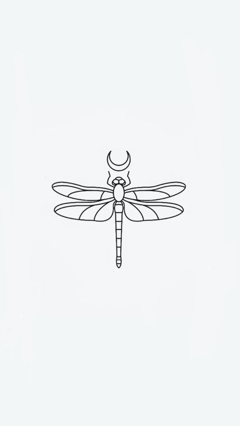 Inkbox Tattoo Ideas, Insect Tattoo Stencil, Dragonfly Outline Tattoo, Dragonfly Tattoo Line Art, Dragonfly Flash Tattoo, Dragonfly Tattoo Linework, Inkbox Tattoo, Remember The Name, Temporary Tattoos