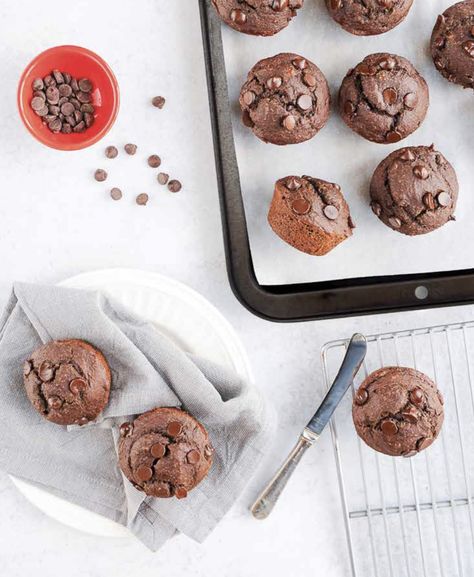 Double Chocolate Lentil Muffins  — The Food Doula | Perinatal Nutrition Lentil Muffins Kids, Lentil Muffins, Lentils Benefits, Spinach Muffins, Chocolate Muffin Recipe, Chocolate Muffin, Baking Stuff, Muffin Mix, Lentil Recipes