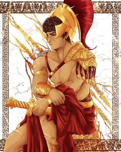 Art by @allarica on Insta Percy Jackson Costume, Ancient Greece Art, Your Highness, Voltron Funny, Greece Art, Dream Images, Roman Gods, Greek Gods And Goddesses, Greek Culture