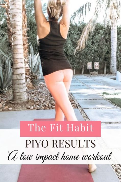 Still one of my all time favorite workouts.  It's low impact, but the workouts are fun and challenging.  Love that I can do them anywhere.   Sharing some results from the 60 day program. Piyo Results, Female Fitness Transformation, Yoga Transformation, Piyo Workout, Pilates Benefits, Workout Calendar, Hiit Training, Popular Workouts, At Home Workout Plan