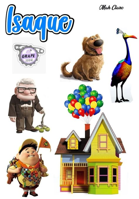 Up Printables Pixar, Up Cartoon Pixar, Up Characters Pixar, Up Movie Drawing, Casa Up, Up House Pixar, Up Movie Characters, Up Movie House, Up Disney Pixar