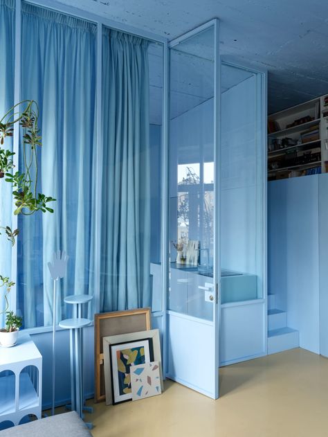 Monochrome Room, Monochromatic Room, Monochrome Interior, Famous Interior Designers, Interior Design Guide, Blue Rooms, Blue Interior, Room Interior Design, Room Interior