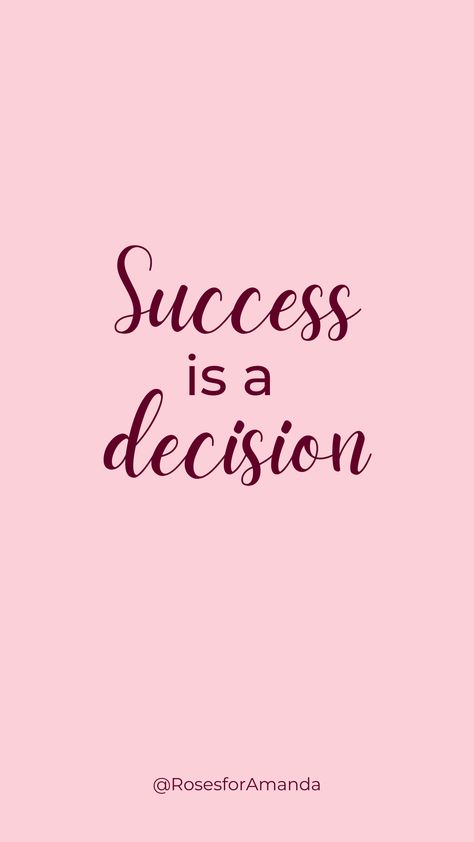 Wealth Affirmations Success Pics, Success Is A Decision, Entrepreneur Quotes Mindset, Affirmations For Wealth, Powerful Mantras, Entrepreneur Quotes Women, Quotes Mindset, Quotes Business, Money Success