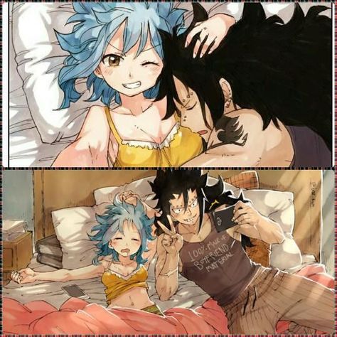 Gale Fairy Tail, Gajeel X Levy, Fairy Tail Levy, Gajeel And Levy, Fairy Tail Comics, Funny Lockscreen, Fairy Tail Pictures, Fairy Tail Love, Fairy Tale Anime