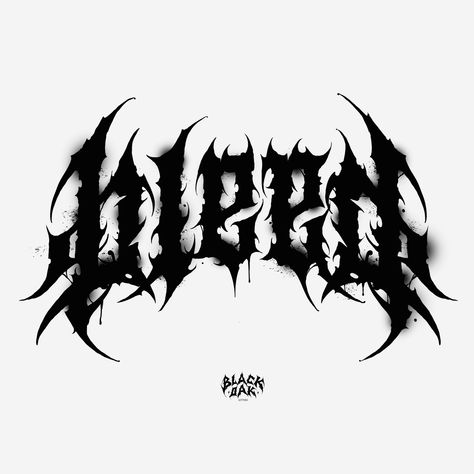 Metal Band Logo Design, Metalcore Tattoo, Black Metal Tattoo, Deathcore Tattoo, Do Tattoo, Chaos Tattoo, Letterhead Logo, Metal Logo Design, Band Logo Design