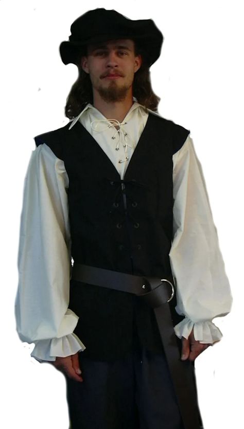 Gothic Medieval, Mens Waistcoat, Trendy Halloween Costumes, Male Cosplay, Trendy Halloween, Historical Costume, Mens Costumes, Dress Material, Vintage Buttons