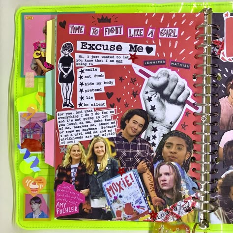 Moxie Book, Aesthetic Zine Ideas, 90s Zines, Feminist Zine, Zine Collage, Fashion Zine, Zine Ideas, Modern Feminism, Art Zine