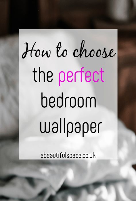 How to choose the perfect Bedroom Wallpaper, picking the right bedroom wallpaper can be tricky so here are some top tips including how to hang it! #bedroomwallpaper #bedroomdecor Simple Wooden Bed Design, Bed Design Images, Modern Wooden Bed, King Size Bed Designs, Bed Design Modern Luxury, Wallpaper Design For Bedroom, Simple Bed Designs, Double Bed Designs, Bed Design Ideas