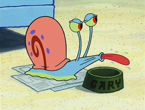 Why does Gary meow? | Community Post: 19 Unanswered Questions About "SpongeBob SquarePants" Spongebob Icon, Spongebob Pics, Spongebob Drawings, The Bottom Of The Ocean, Sagittarius Season, Spongebob Painting, Unanswered Questions, Spongebob Birthday, Bottom Of The Ocean