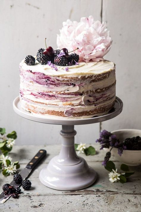 The 25 Most Popular Summer Recipes | halfbakedharvest.com #chicken #corn #summer #easy #dinner Plain Wedding Cakes, Blackberry Lavender, Chocolate Greek Yogurt, Sommer Mad, Half Baked Harvest Recipes, Cake With White Chocolate, Chocolate Yogurt, White Chocolate Buttercream, Harvest Recipes