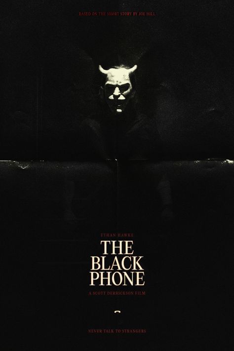 Black Phone Movie, The Black Phone, Black Phone, Movie Poster, The Black, Black