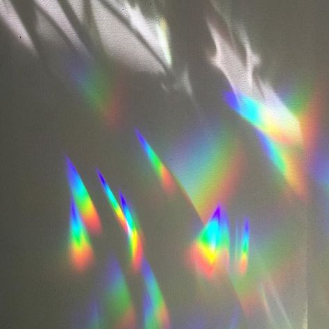 prism light painting by spiritform Rainbow Light Aesthetic, Prism Painting, Prism Aesthetic, Prism Photography, Rainbow Window Film, Light Prism, Prism Light, Glass Window Decals, Bath Aesthetic