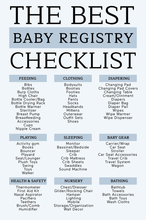 Wondering what baby will actually need? Discover our interactive, easy-to-use, and printable baby registry checklist that syncs seamlessly with your registry to ensure you have all the essentials! Baby Registry Checklist Printable, Ultimate Baby Registry Checklist, Prepping For Baby, Newborn Stuff, Shower Checklist, Best Baby Registry, Pregnancy Recipes, Must Have Baby Items, Baby Shower Checklist