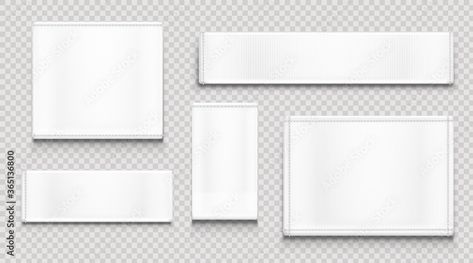 Banner Mockup, Clothing Templates, Black Friday Banner, Paper Clothes, Custom Clothing Labels, Clear Labels, Blank Tags, Stitch Clothes, Blank Labels