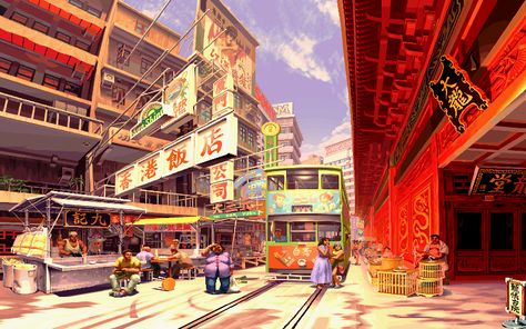 Street Fighter Background Art, Street Fighter Background, Street Fighter 3rd Strike, Perspective Background, Games Background, Illustration Environment, Fighter Design, Street Fighter Iii, Street Fighter Game