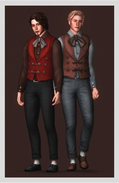 Maxis Match CC World - S4CC Finds Daily, FREE downloads for The Sims 4 Sims 4 Medieval Male Clothing, Sims 4 Cc Clothes Victorian, Sims 4 Cc Victorian Clothing Male, The Sims 4 Victorian Cc, Sims 4 Medieval Cc Male, Historical Sims 4 Cc, Victorian Cc Sims 4, Sims 4 Dnd Cc, Victorian Sims 4